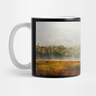 Foggy landscape Mug